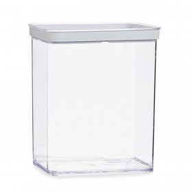Vaso Trasparente Silicone polistirene ABS 3,3 L 10,5 x 23,7 x 21 cm (6 Unità)