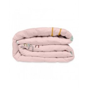 Trapunta HappyFriday Moshi Moshi Multicolore 100 x 130 cm Fenicottero rosa