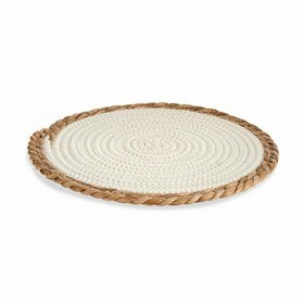 Sottopentola Naturale Bianco 30 x 1 x 30 cm (48 Unità)