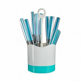 Set di Posate Kinvara HQ223H10 Azzurro Acciaio inossidabile (8 Unità)