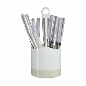 Set di Posate Kinvara HQ223H10 Grigio Acciaio inossidabile (8 Unità)