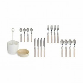 Set di Posate Kinvara HQ223H10 Beige Acciaio inossidabile (8 Unità)