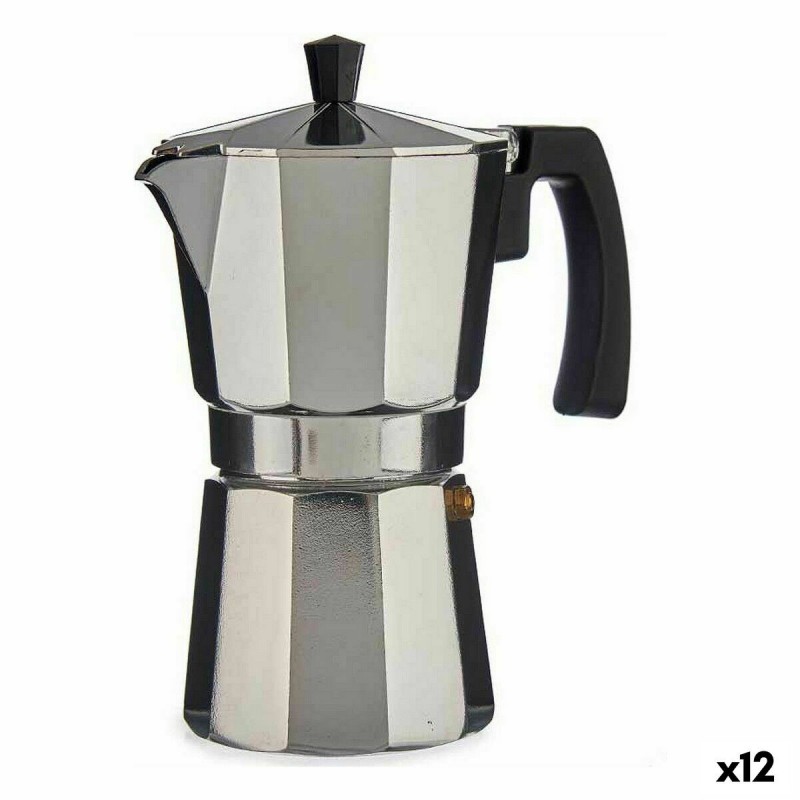Caffettiera Italiana A111RA-900 Argentato Alluminio 450 ml (12 Unità)