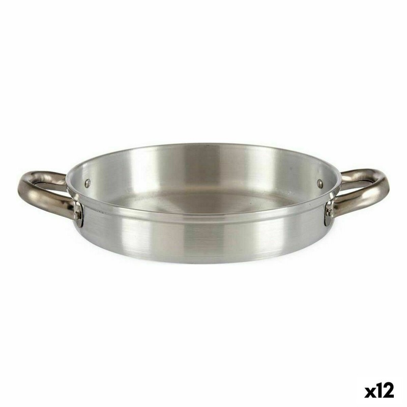 Padella Kinvara 100113 Argentato Alluminio Ø 22 cm (12 Unità)