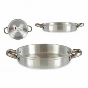 Padella Kinvara 100113 Argentato Alluminio Ø 22 cm (12 Unità)