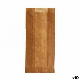 Set di Sacchetti Riutilizzabili per Alimenti Kinvara 190939000485 Cellulosa 12 x 27 cm Compostabile (10 Unità)