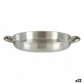 Padella Kinvara 100117 Argentato Alluminio Ø 30 cm (12 Unità)