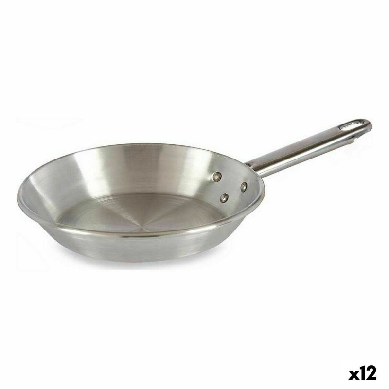 Padella Kinvara 100120 Argentato Alluminio Ø 18 cm (12 Unità)