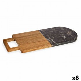Tagliere Kinvara 78373 Nero 18 x 1,5 x 38 cm (8 Unità)