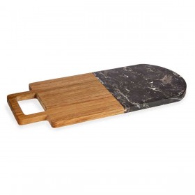 Tagliere Kinvara 78373 Nero 18 x 1,5 x 38 cm (8 Unità)