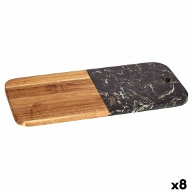 Tagliere Kinvara 78375 Nero 18 x 1,5 x 38 cm (8 Unità)