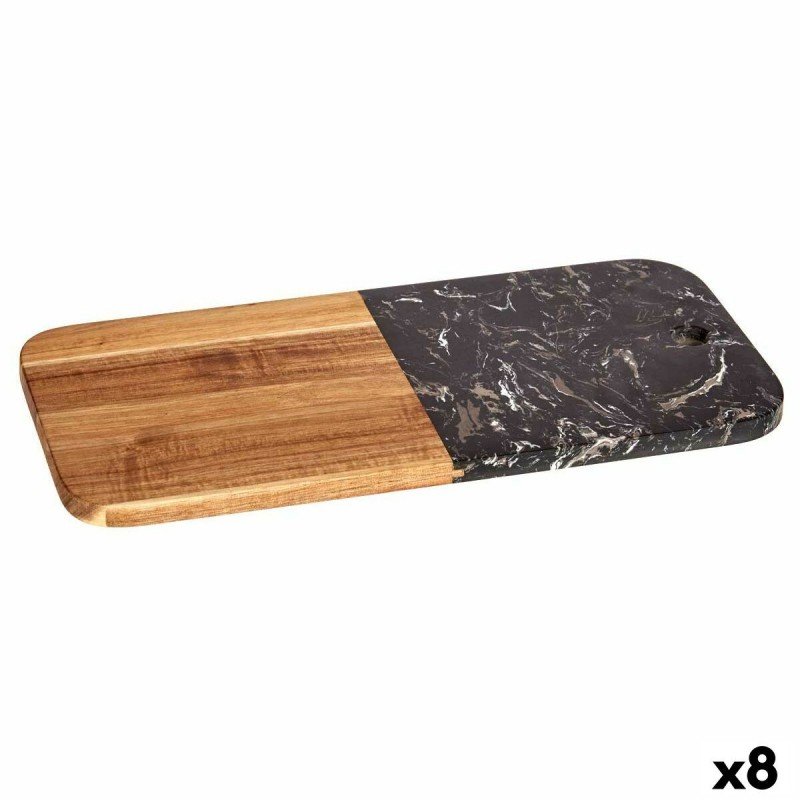 Tagliere Kinvara 78375 Nero 18 x 1,5 x 38 cm (8 Unità)