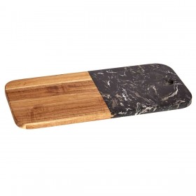 Tagliere Kinvara 78375 Nero 18 x 1,5 x 38 cm (8 Unità)