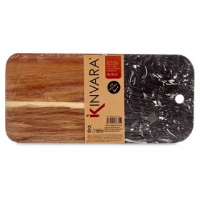 Tagliere Kinvara 78375 Nero 18 x 1,5 x 38 cm (8 Unità)