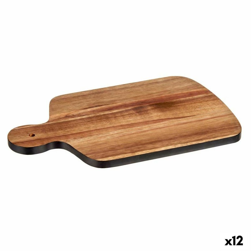 Tagliere Kinvara 78381 Nero 25,7 x 1,5 x 40 cm (12 Unità)