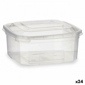 Portapranzo Rettangolare con Coperchio Leknes BS500ROI Trasparente polipropilene 500 ml 12,3 x 6 x 13 cm (24 Unità)