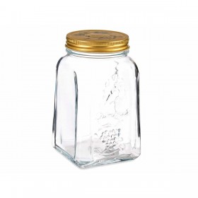 Vaso Pasabahce Homemade Trasparente Dorato 1 L (12 Unità)