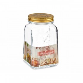 Vaso Pasabahce Homemade Trasparente Dorato 1 L (12 Unità)