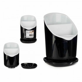 Scolaposate Kinvara AP-9143 Bianco Nero Plastica 12 x 19 x 12,5 cm Smoking (12 Unità)