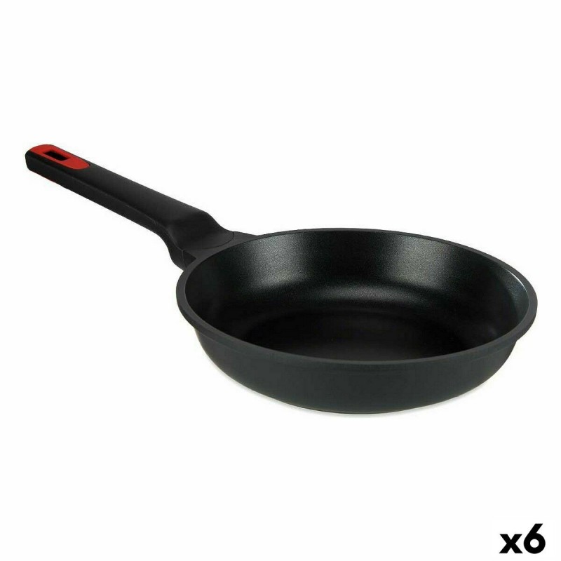 Padella Kinvara 77778 Nero Alluminio Bachelite Ø 26 cm (6 Unità)