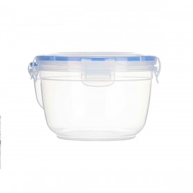 Porta pranzo Ermetico Leknes 30512 Trasparente polipropilene Cilindro 1,2 L 15,5 x 10,5 x 15,5 cm (12 Unità)