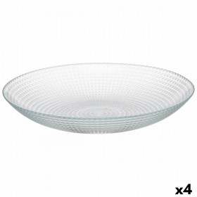 Set di piatti Pasabahce Generation Trasparente Vetro 23 x 7 x 23 cm (4 Unità)