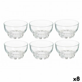 Set di Ciotole Pasabahce Karaman Trasparente Vetro 275 ml (8 Unità)