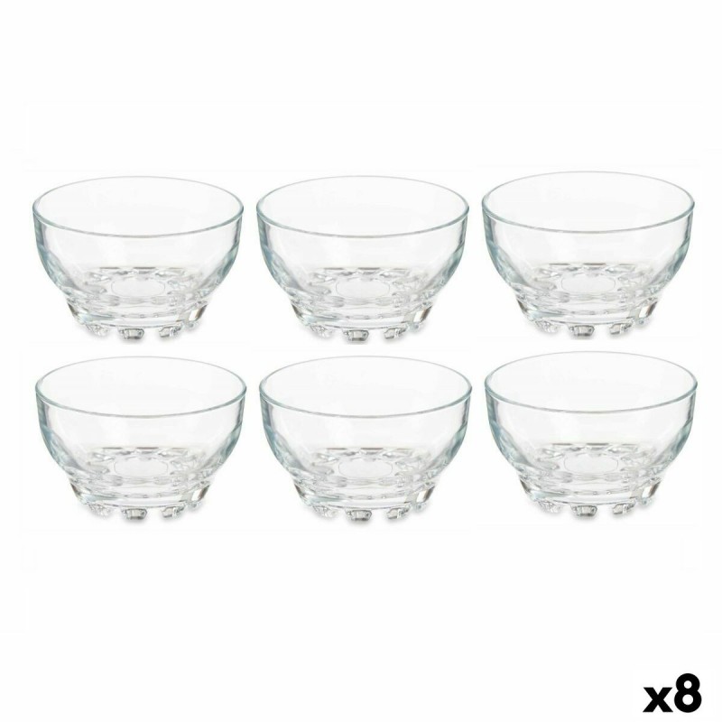Set di Ciotole Pasabahce Karaman Trasparente Vetro 275 ml (8 Unità)