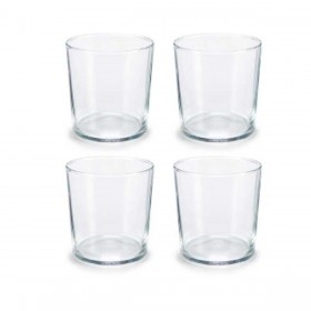 Set di Bicchieri Pasabahce Bistro Trasparente Vetro Cristallo 380 ml (6 Unità)