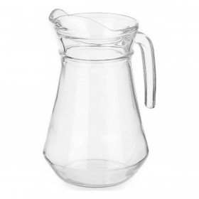 Caraffa in Vetro Trasparente Vivalto J-34 Trasparente Vetro 1 L (12 Unità)