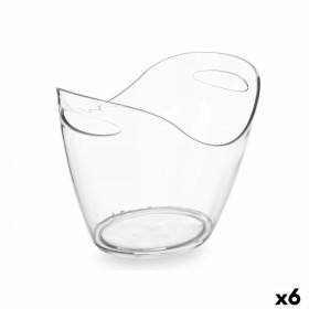 Secchiello per il ghiaccio Kinvara CN-IN-8L Trasparente Plastica 8 L 34,5 x 25,5 x 26 cm (6 Unità)