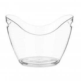 Secchiello per il ghiaccio Kinvara CN-IN-8L Trasparente Plastica 8 L 34,5 x 25,5 x 26 cm (6 Unità)