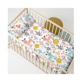 Trapunta HappyFriday Moshi Moshi Multicolore 100 x 130 cm Cervo Bosco