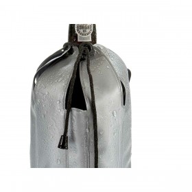 Raffredda Bottiglie Kinvara CG12623-2 Grigio PVC 12 x 12 x 21,5 cm (12 Unità)