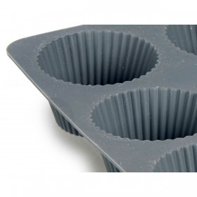 Teglia per Muffin Kinvara HH421 Grigio chiaro Grigio scuro 22 x 3 x 22 cm Muffin (6 Unità)