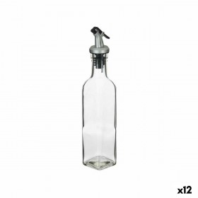 Oliera Vivalto YHP-F0421A/DH12 Trasparente Vetro Acciaio 250 ml 5 x 24,5 x 5 cm (12 Unità)