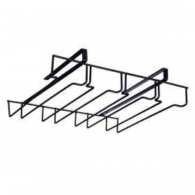 Supporto per Calici Kinvara W3925B-P PDQ Ferro 36 x 7,5 x 26 cm (6 Unità)