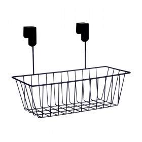 Cestino per Mobile della Cucina Kinvara W6692P PDQ Nero Ferro 28 x 12 x 9 cm (8 Unità)