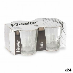 Bicchiere Vivalto RYG5041 Trasparente Vetro 100 ml Caffè (24 Unità)