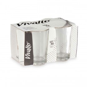 Bicchiere Vivalto RYG2047 Trasparente Vetro 140 ml Caffè (24 Unità)