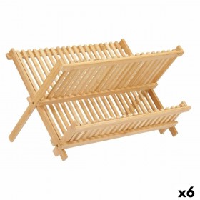 Scolapiatti da Lavandino Kinvara KT200046 Marrone 48 x 38 x 27,5 cm (6 Unità)