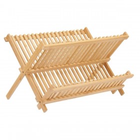 Scolapiatti da Lavandino Kinvara KT200046 Marrone 48 x 38 x 27,5 cm (6 Unità)