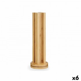 Supporto per 36 Capsule di Caffè Kinvara CN-KT225036 Bambù 11 x 11 x 34 cm Girevole (6 Unità)