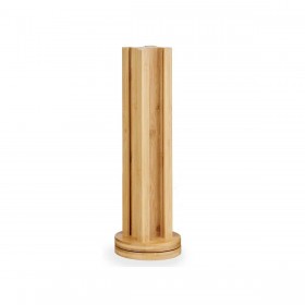 Supporto per 36 Capsule di Caffè Kinvara CN-KT225036 Bambù 11 x 11 x 34 cm Girevole (6 Unità)