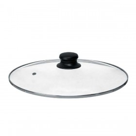 Coperchio per Pentola Kinvara CN-SW1304-30CM Trasparente Argentato Cristallo 30 cm (12 Unità)