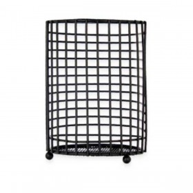 Contenitore per Utensili da Cucina Kinvara W7728-2P Metallo 11,3 x 16 x 11,3 cm (6 Unità)
