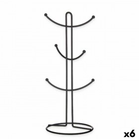 Appendino per tazze Kinvara CN-W3154-1P Nero Metallo 16 x 39 x 16 cm (6 Unità)
