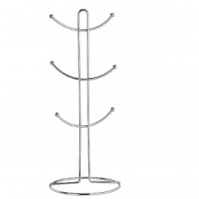 Appendino per tazze Kinvara W3154-1 Argentato Metallo 16 x 39 x 16 cm (6 Unità)