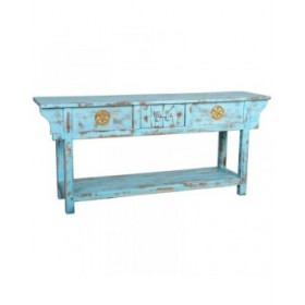 Ingresso con Cassetti Alexandra House Living Azzurro 45 x 80 x 181 cm