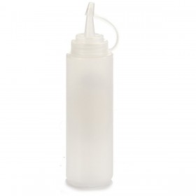 Barattolo per Salse Trasparente Plastica 200 ml (12 Unità)
